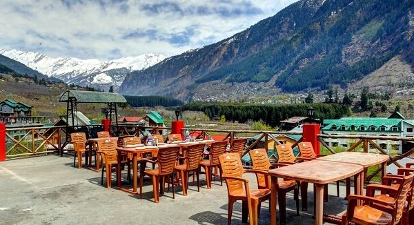 Open Air Restaurant at Apple Bud Cottages