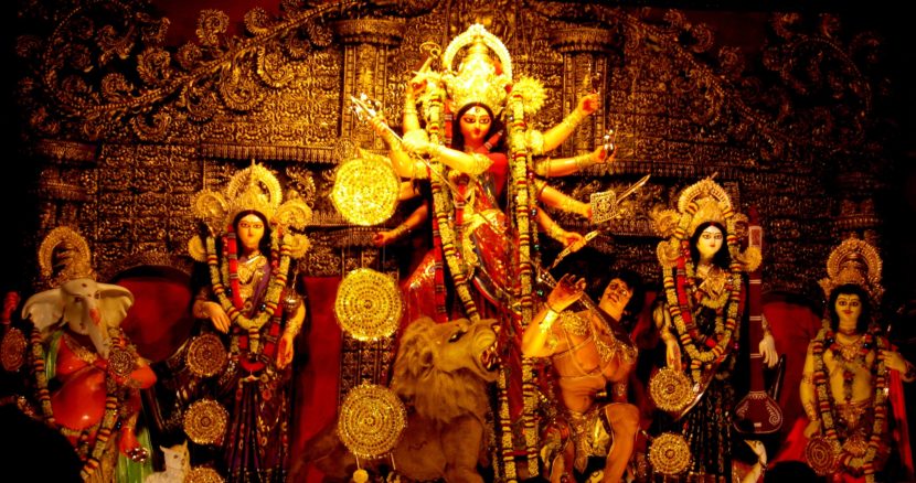 Navratri festival is celebrated in the month of October
