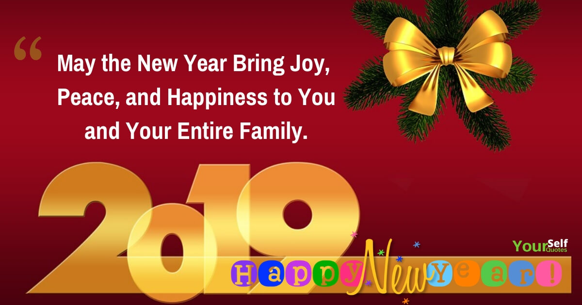 Top 10 Happy New Year 2019 Thoughtful Quotes
